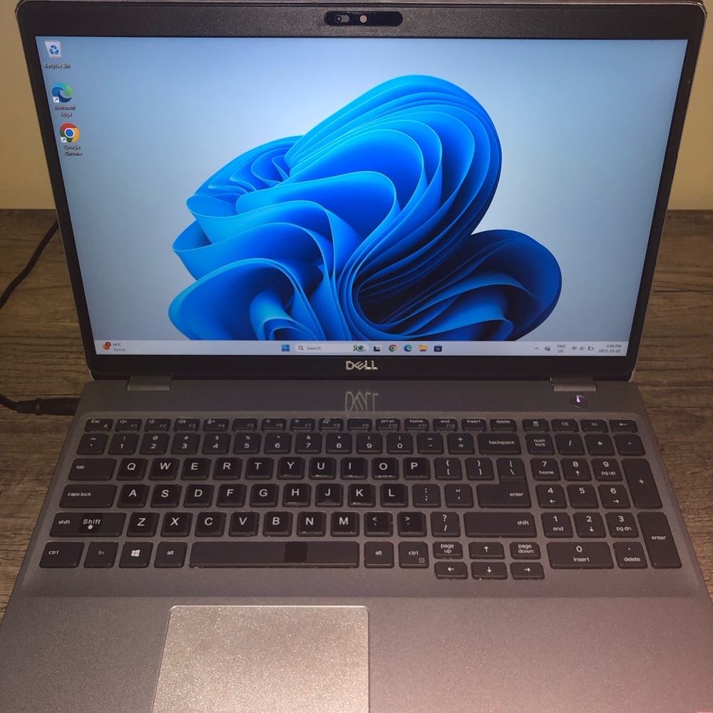 Dell Laptop - Gray and Black